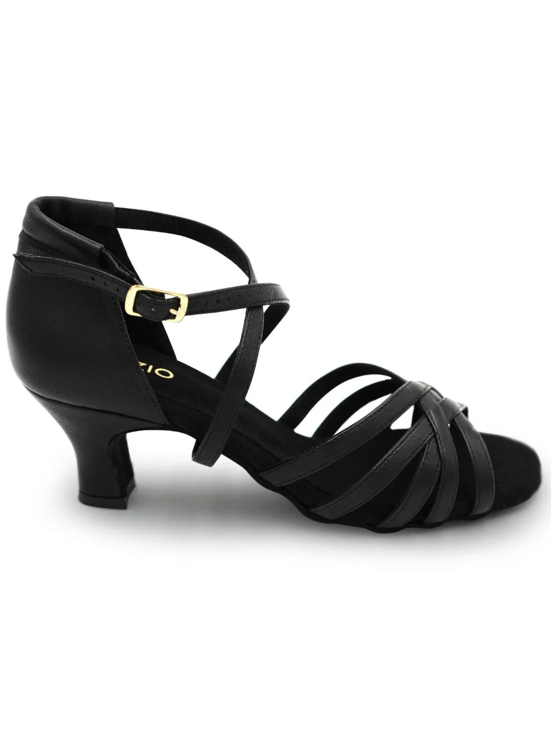 Capezio Ballroom Georgia BR4003W Tanzschuhe Schwarz 5cm