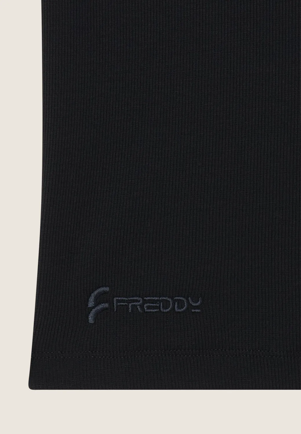 Freddy Slim Fit T-Shirt Rippe Rückenfrei Shell Pink