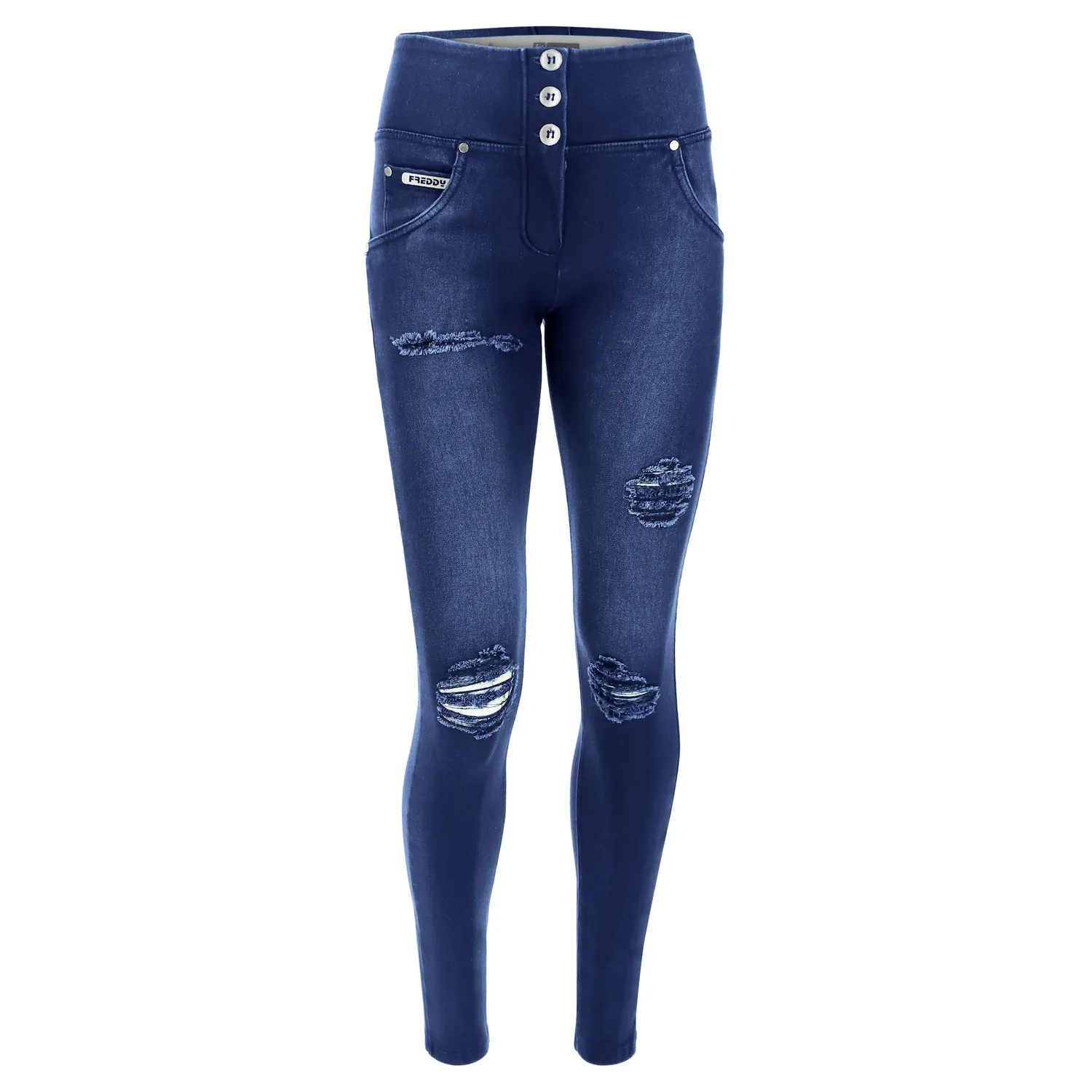Freddy WR.UP Vita Media Jeans mit Rissen