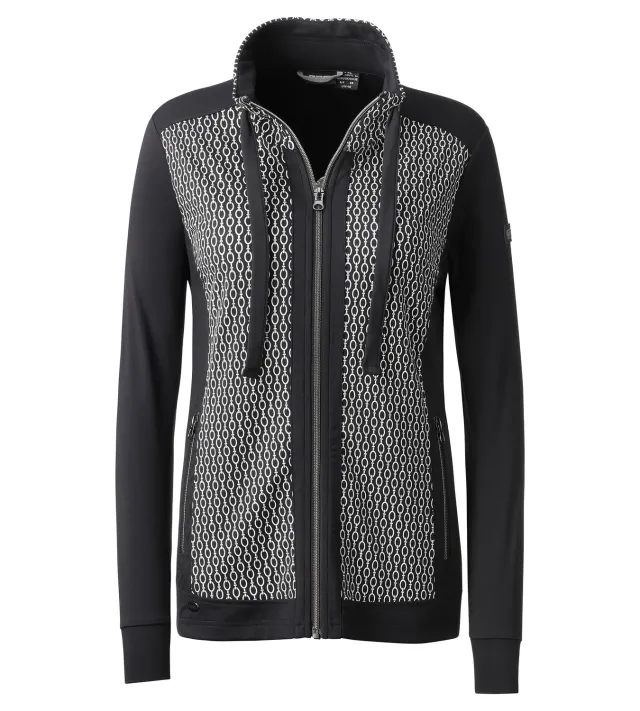 LPO Josefine Sportjacke Damen schwarz leicht