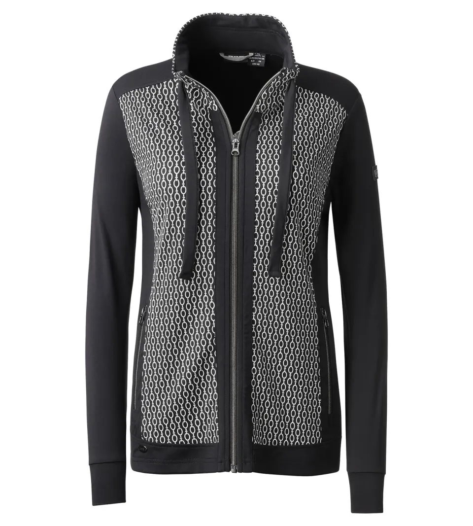 LPO Josefine Sportjacke Damen schwarz leicht