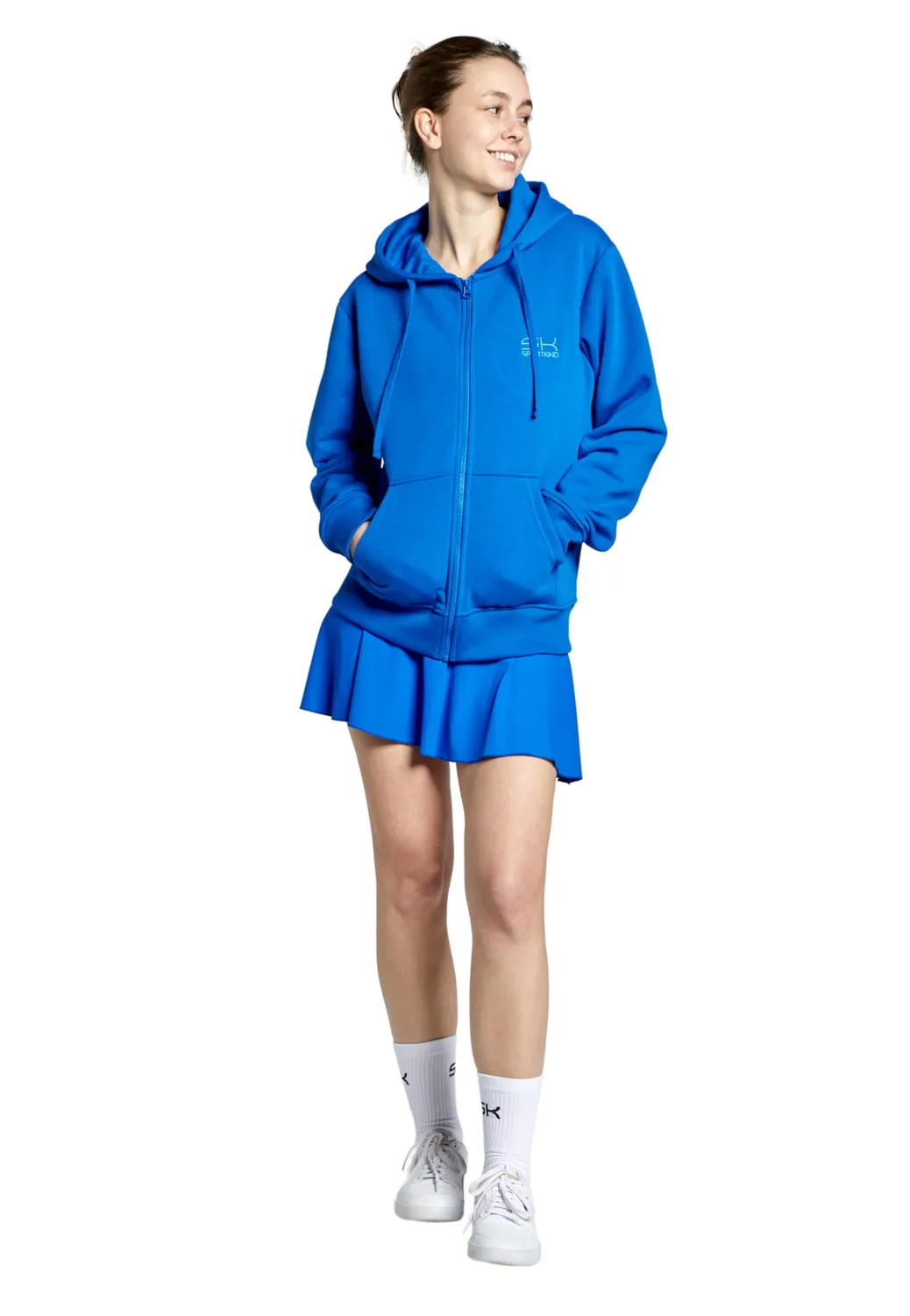 Sportkind Zip-Hoodie Kapuzenjacke Unisex mit Reißverschluss