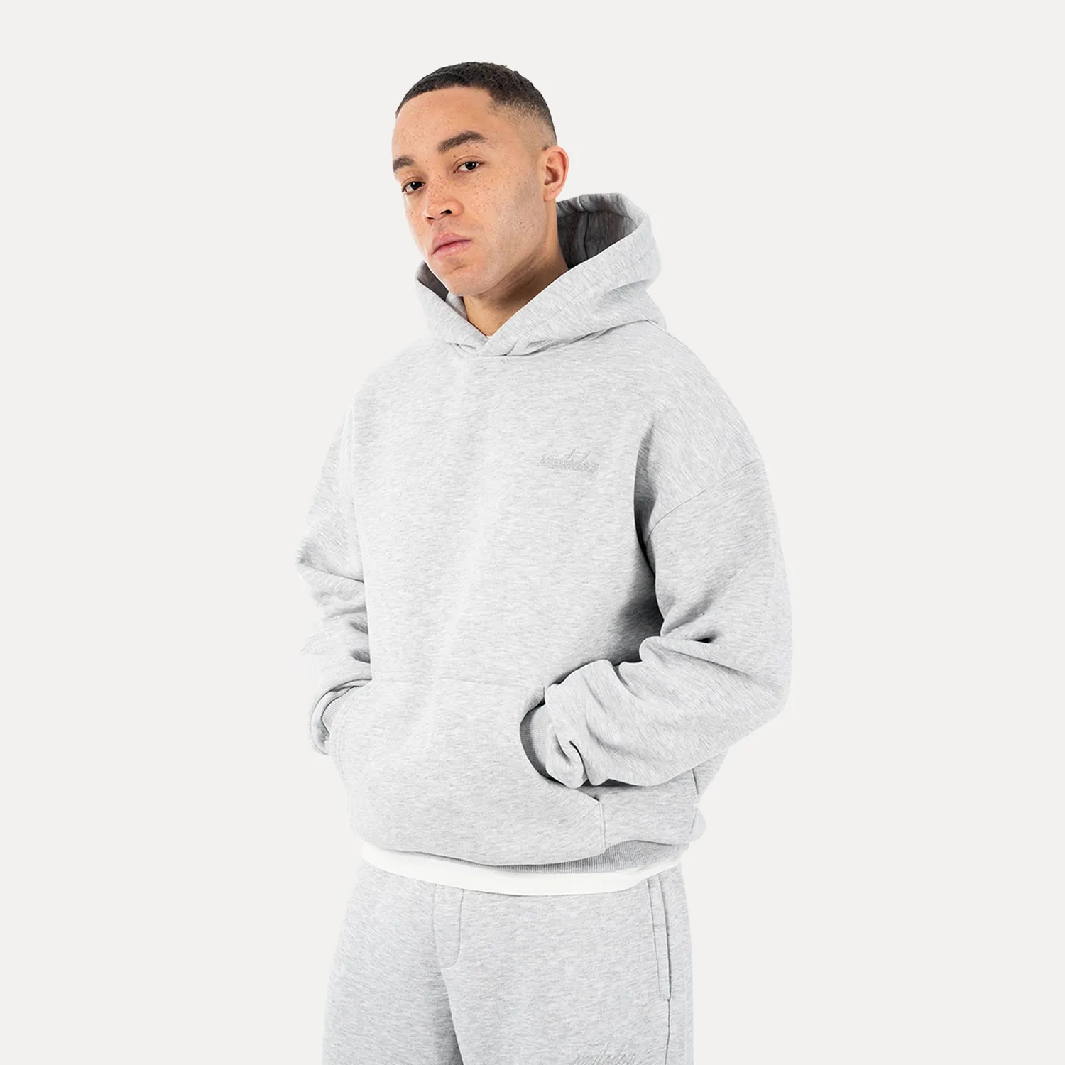 Smilodox Sorea Kaleo Hoodie Herren Stickerei
