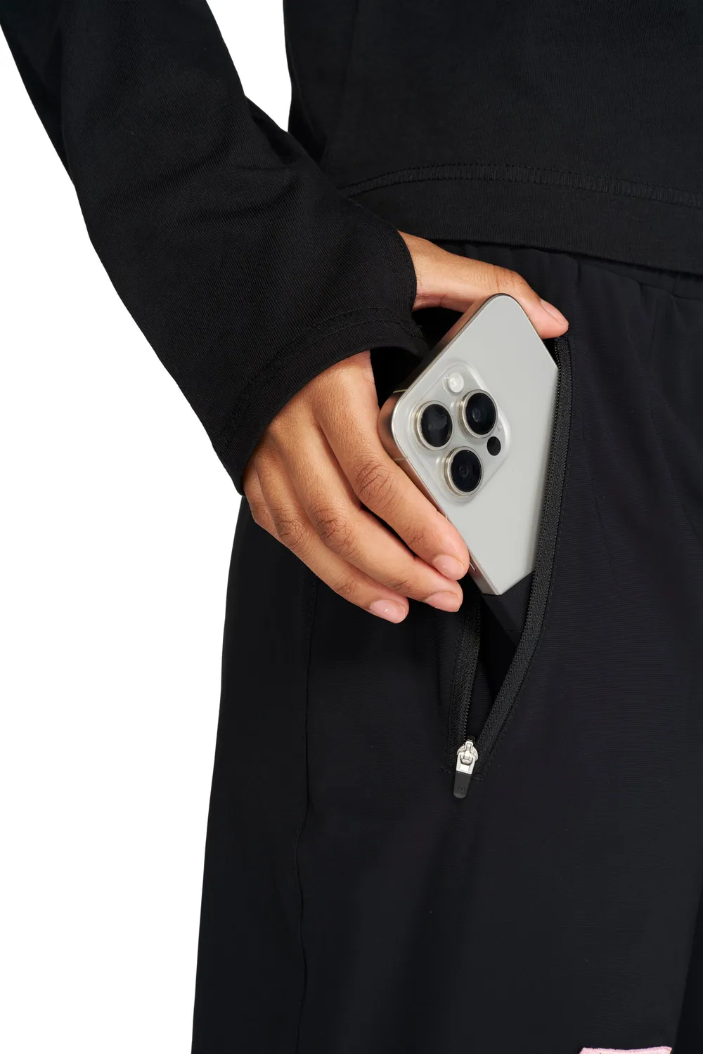 UNNA Everywhere Pants Wide Laufhose Podium Black weit
