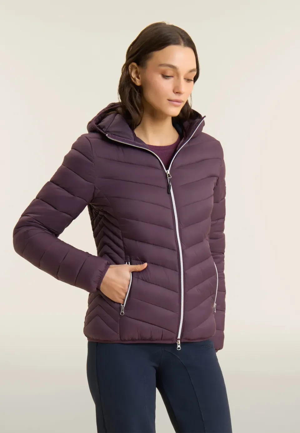 Freddy Daunenjacke Damen Dark Sapphire wasserabweisend