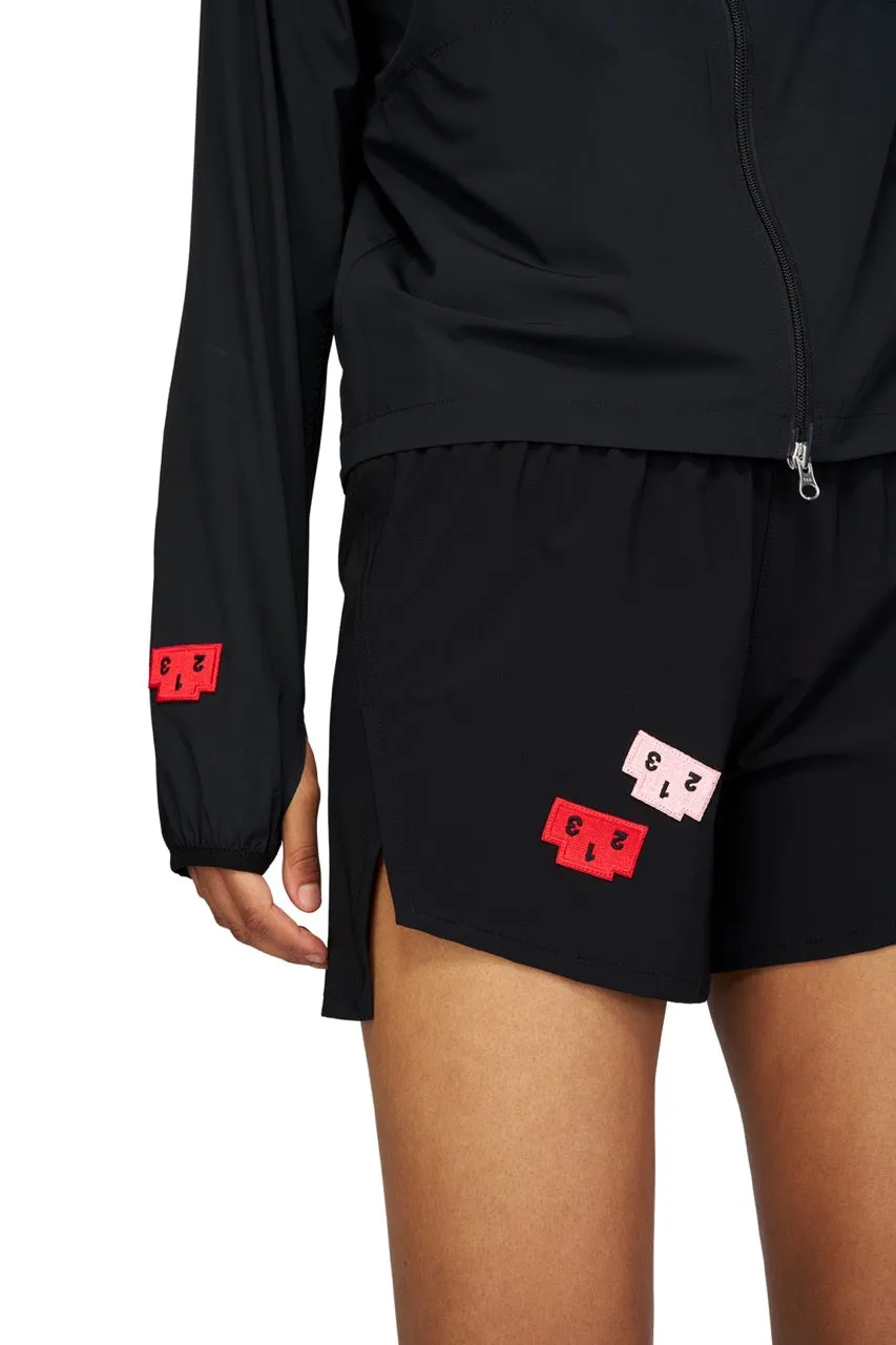 UNNA Run Wild Shirt W Overshirt Podium Black dehnbar