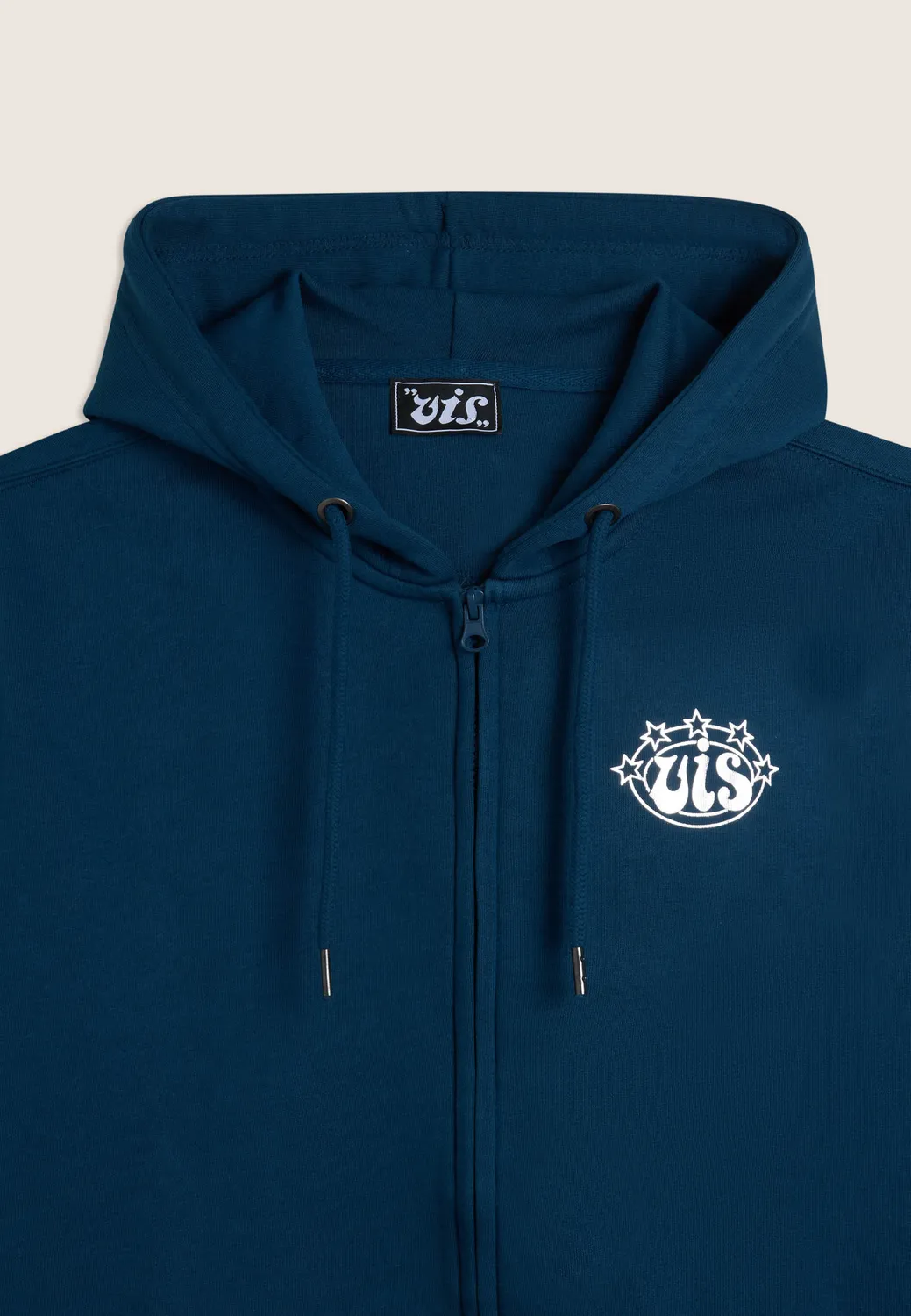 Freddy VIS Boxe Hoodie Fullzip Blau Regular
