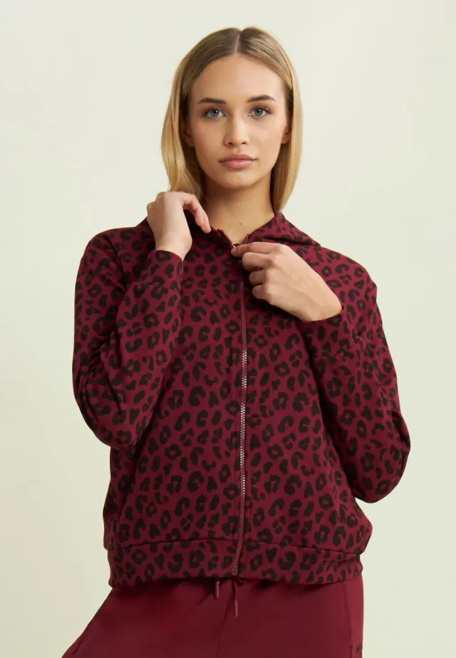Freddy Hoodie Damen Leo Full-Zip Kapuze