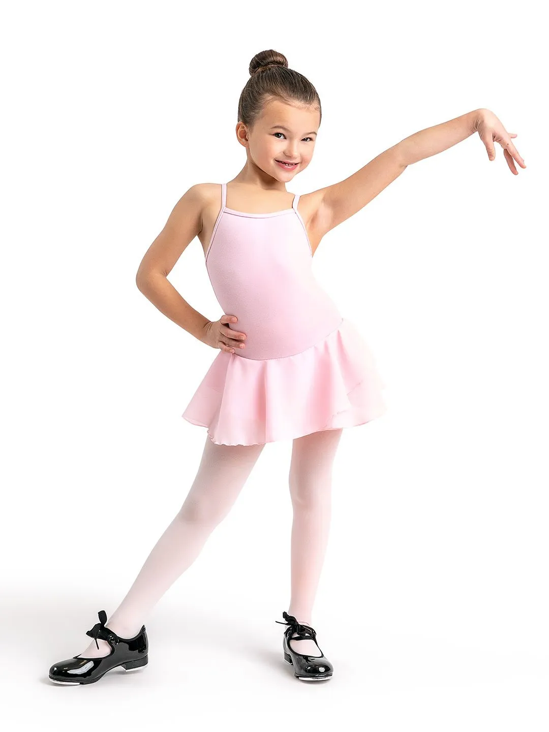 Capezio Childrens Camisole Cotton Dress Ballettkleid Schwarz