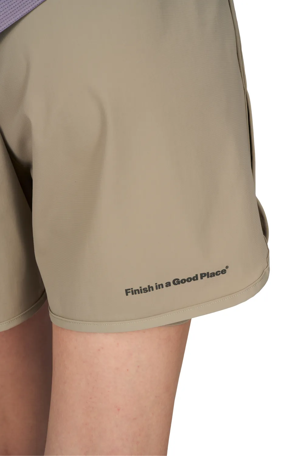 UNNA Flow Shorts 5 Laufshorts Warm Sand