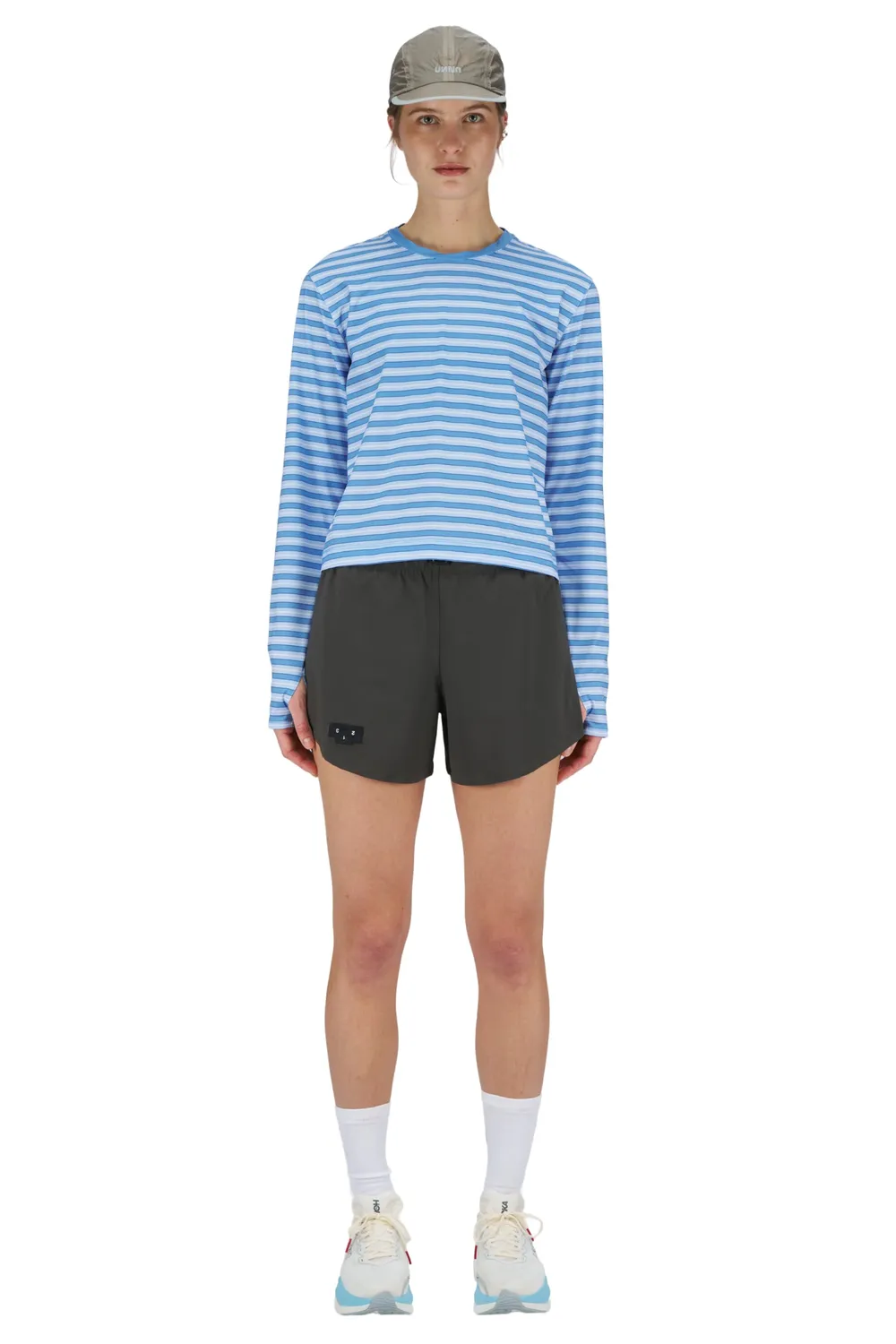 UNNA Tempo Shorts W Laufshorts Dunkelgrau