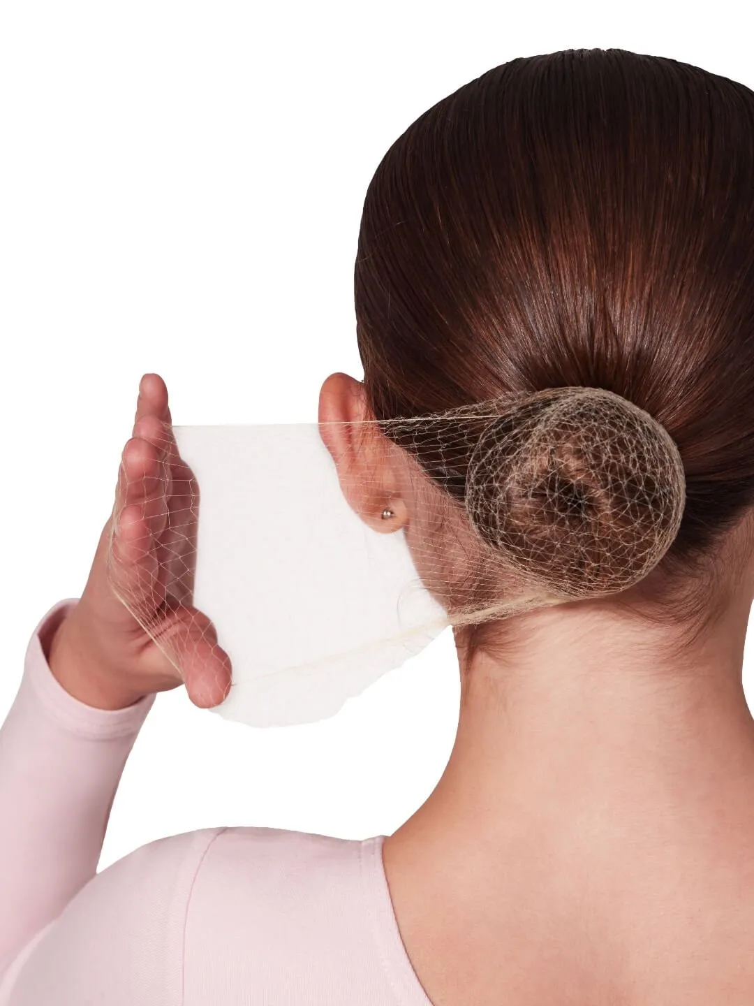 Bunheads BH420 Haarnetze Mittelbraun 3er Feinmaschig Dutt