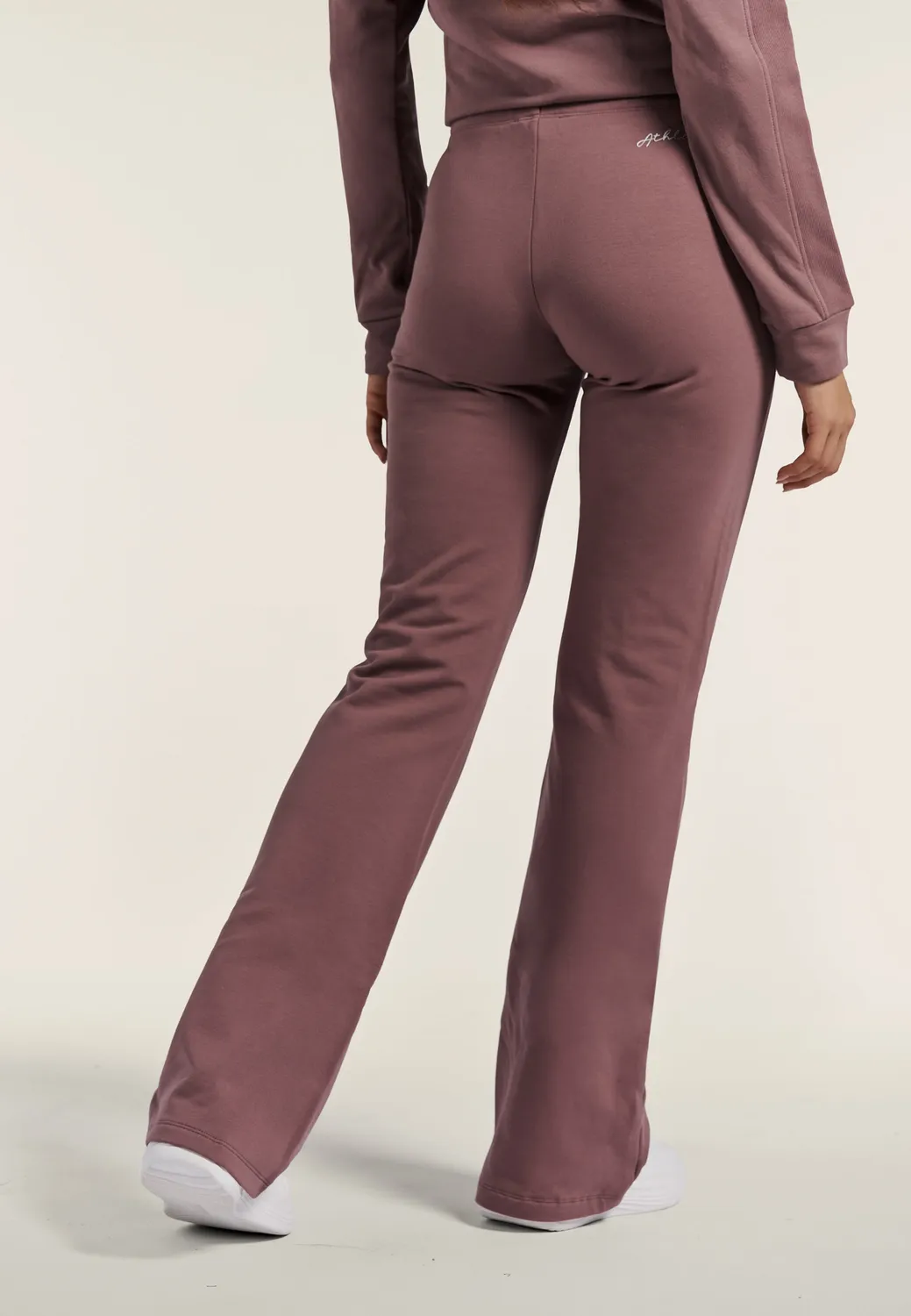Freddy Slim Flare Sporthose Schwarz elastisch