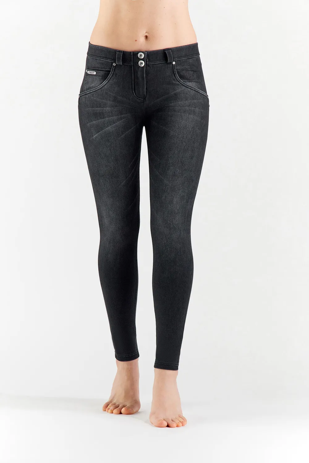 Freddy WR.UP Jeans skinny used dunkel push-up