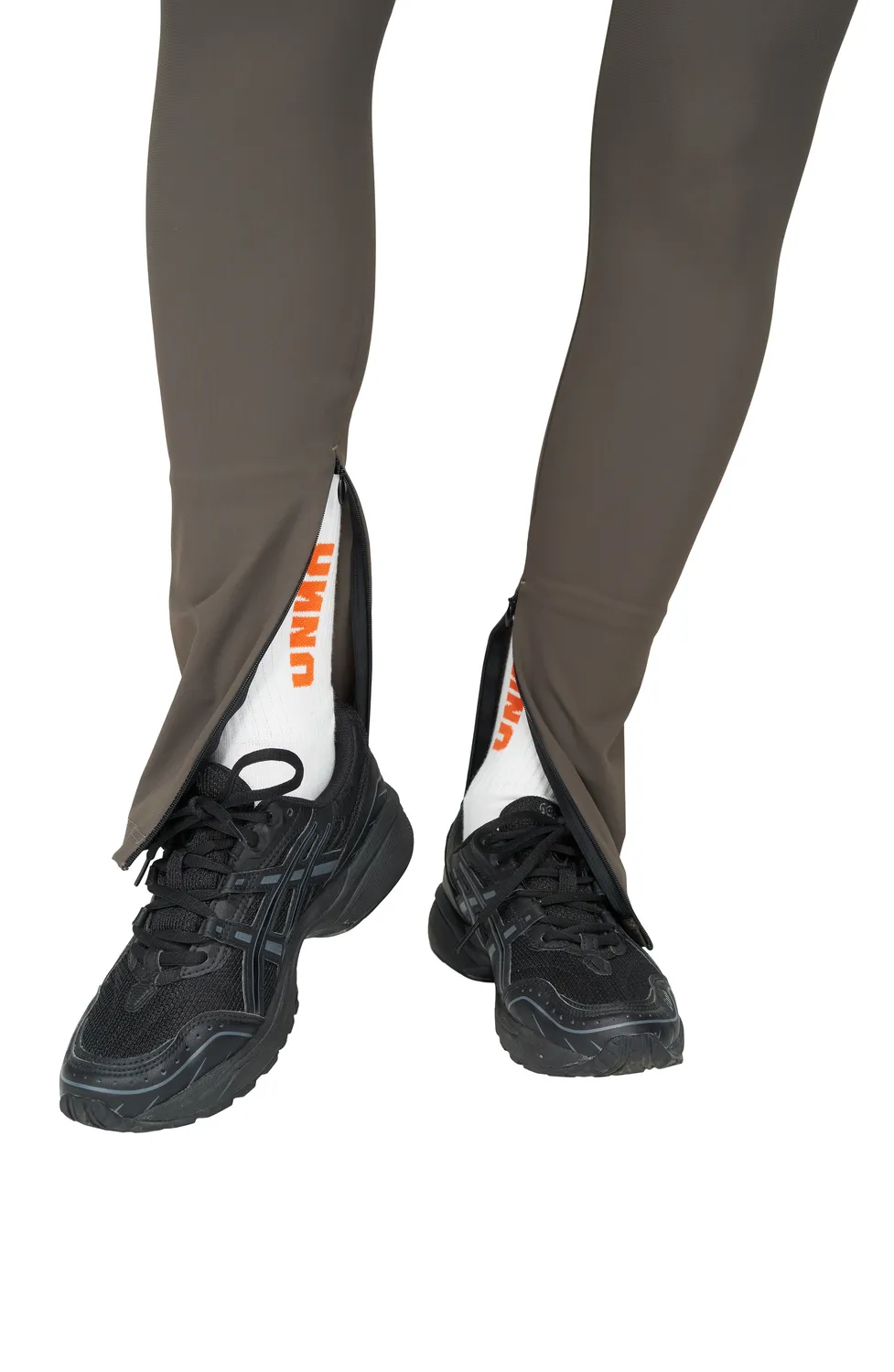 UNNA Everywhere Tights Warm Grey mit Taschen