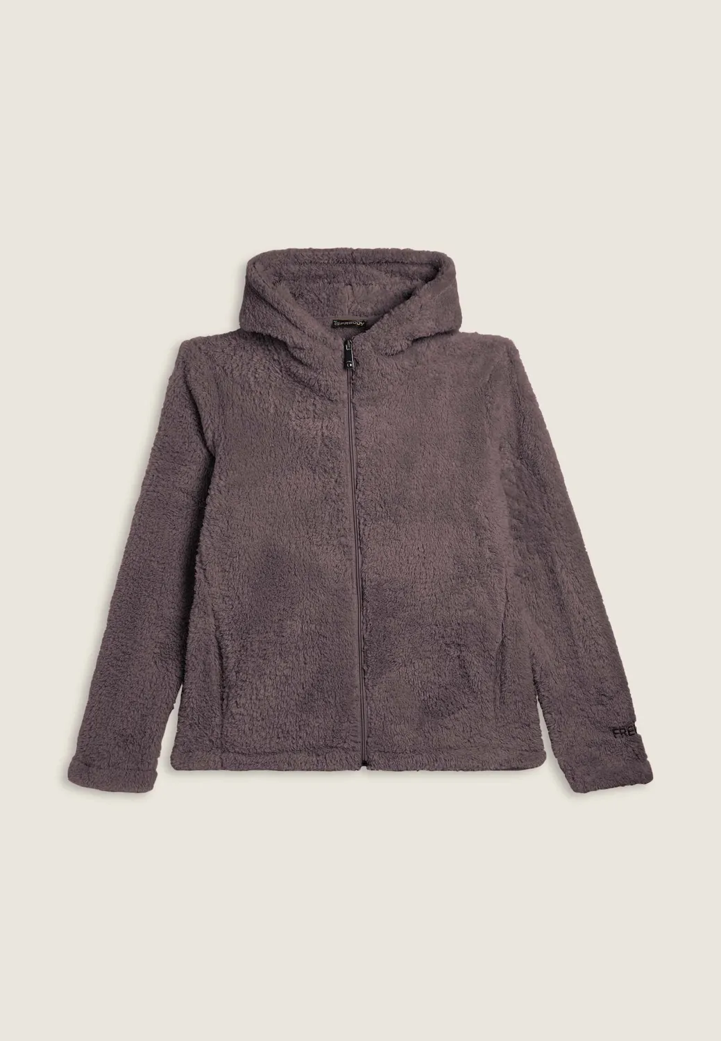 Freddy Sherpa Fleecejacke Damen Schwarz