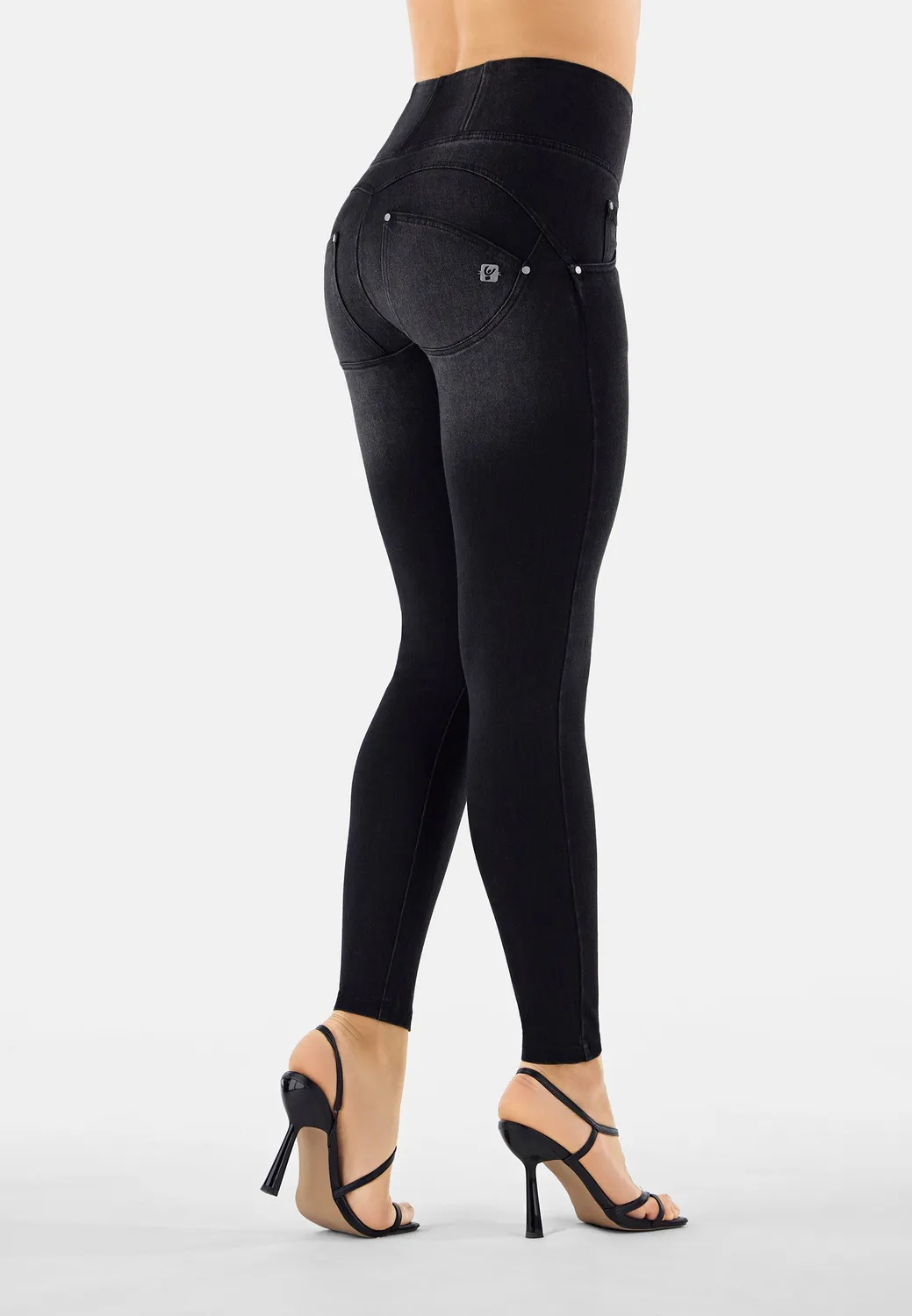 Freddy WR.UP Jeans Superskinny High Waist Schwarz XS