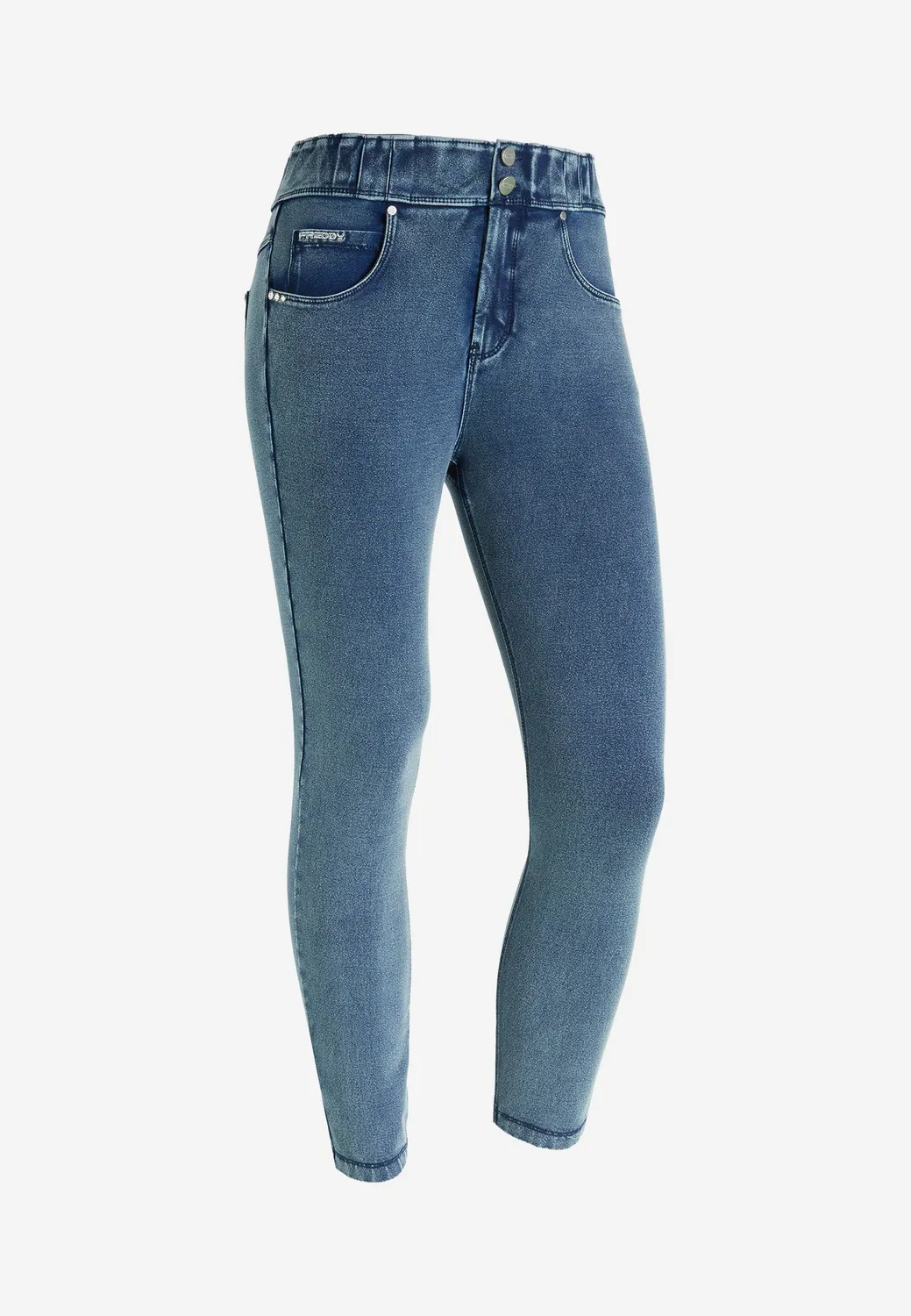 Freddy N.O.W. Skinny Jeanshose 7/8 Dunkelblau