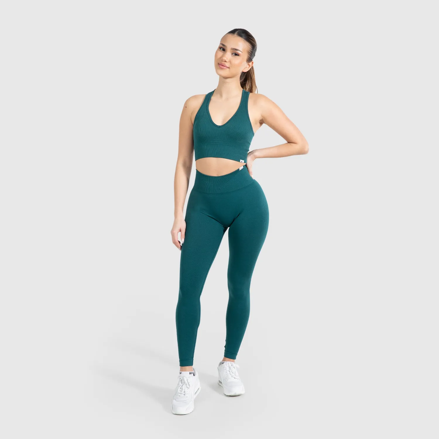 Smilodox Amaze Pro Sport-BH Damen Schwarz Blickdicht