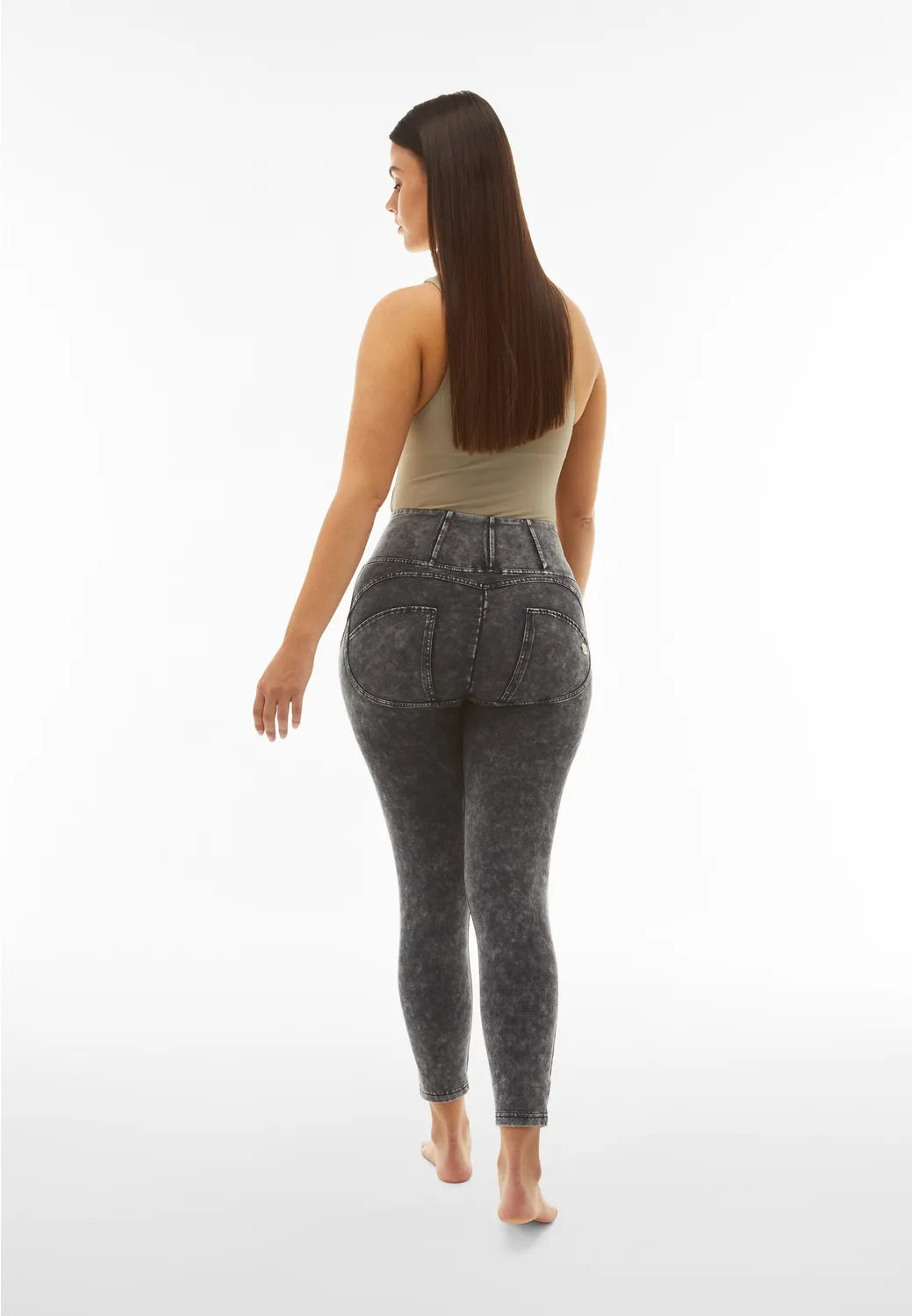 Freddy WR.UP 7/8 Push-up Jeans High Waist bleached
