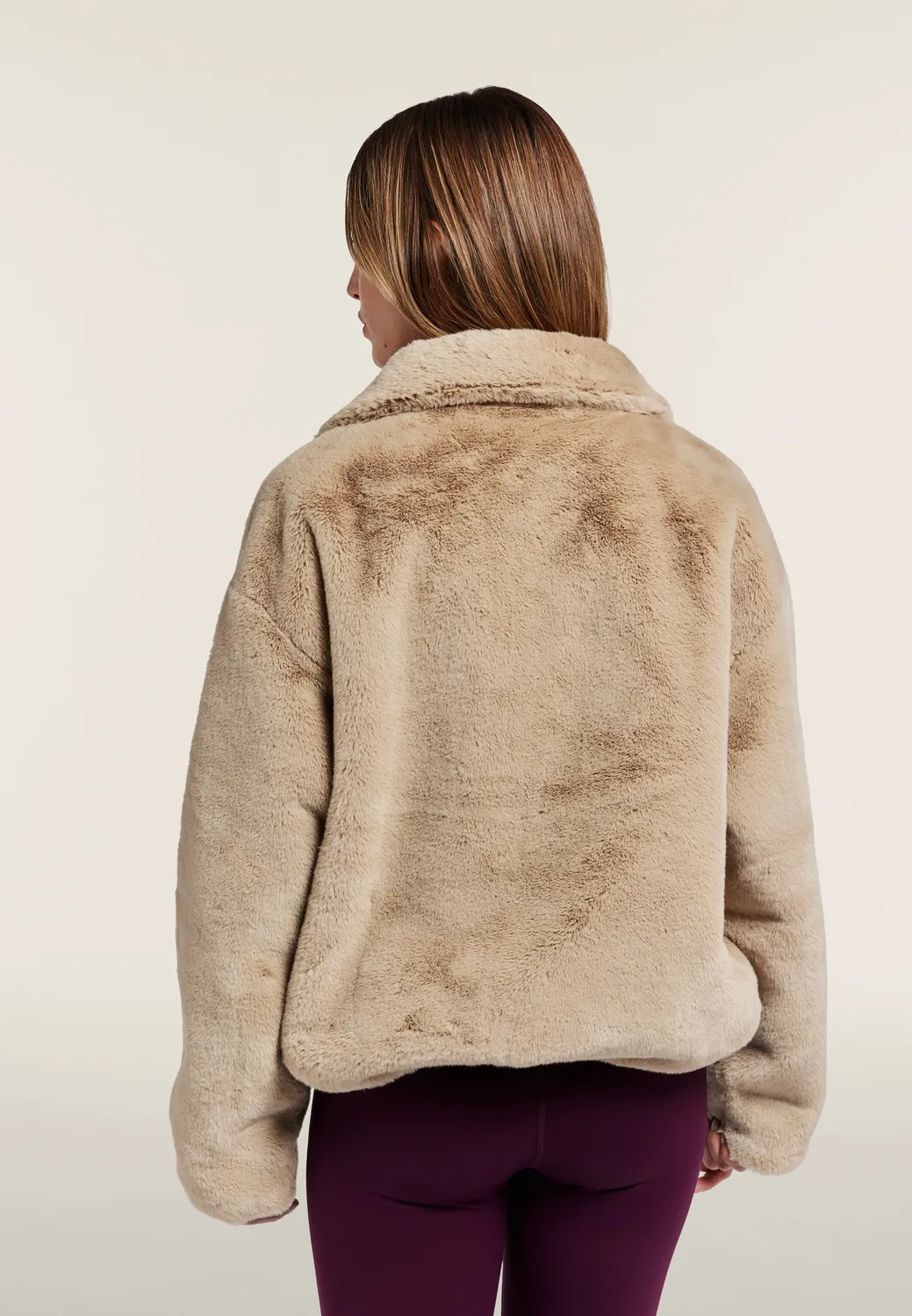 Freddy Kunstfell Jacke Chanterelle M45 Zip Kragen