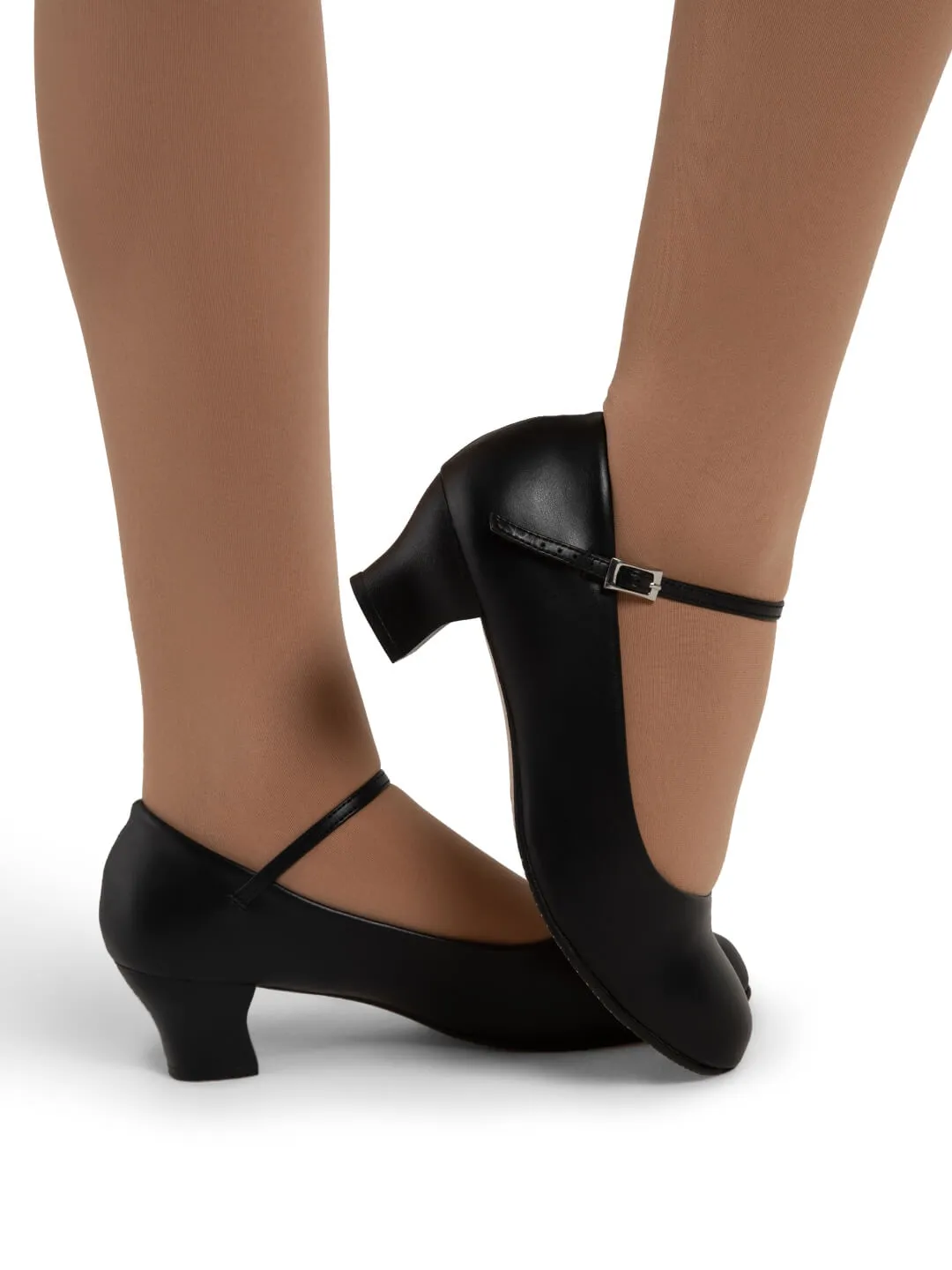 Capezio Mia Jr 832 Character-Schuh Schwarz 3,8 cm