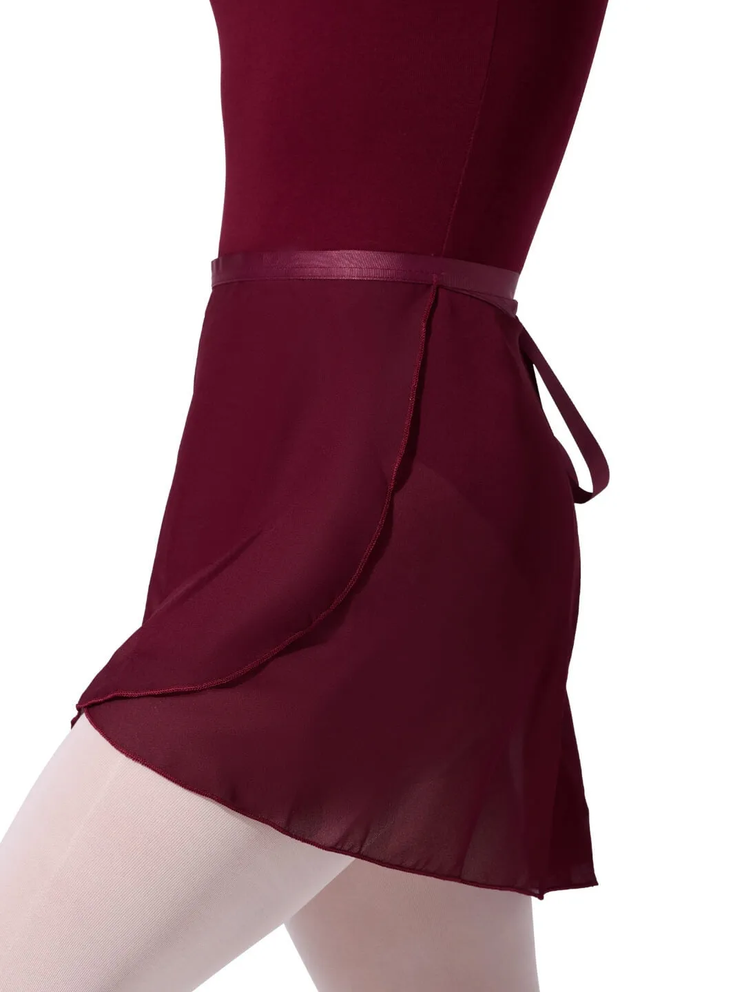 Capezio Class Collection N272 Wickelrock Schwarz Chiffon