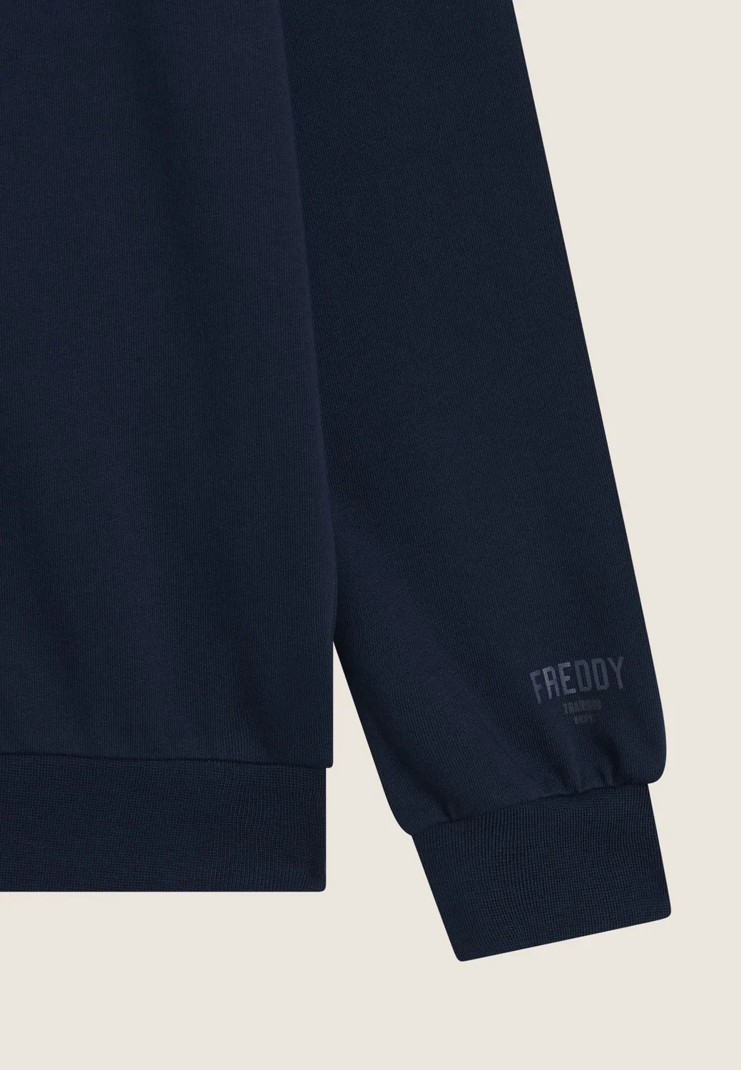 Freddy Sweatjacke Herren Dress Blue Camouflage hochgeschlossen