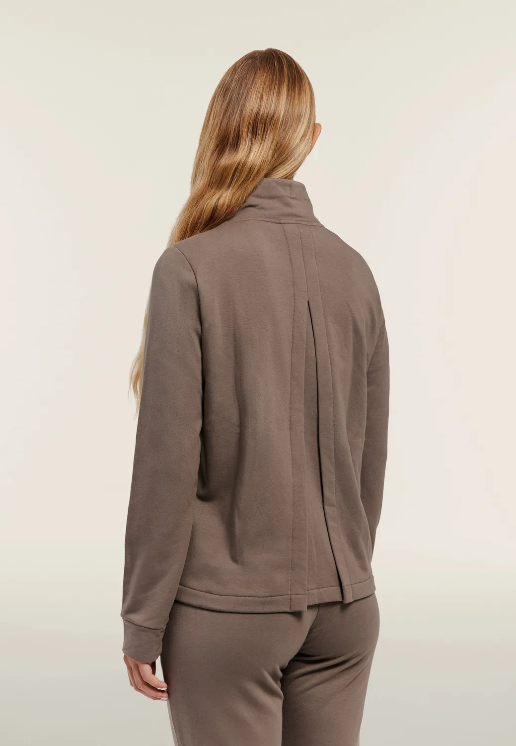 Freddy Damen Sweatjacke Stehkragen Moonbeam M Nieten