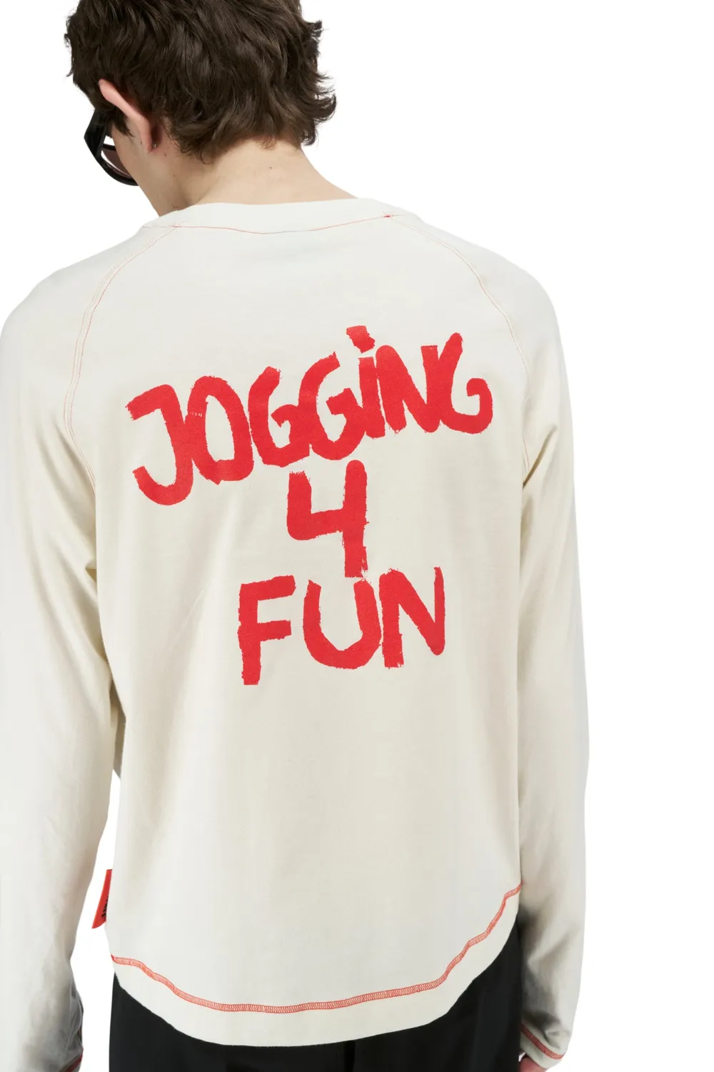 UNNA Jogging 4 Fun LS Shirt Vanilla White