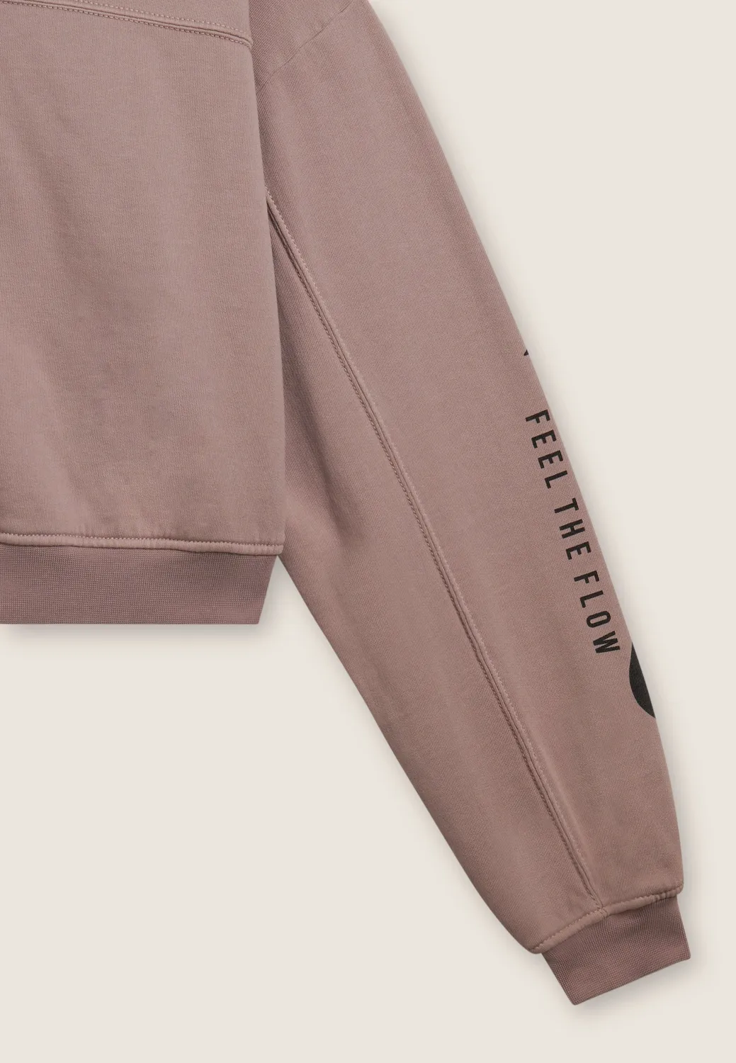 Freddy Cropped Hoodie Street-Art Grau Kapuze Damen