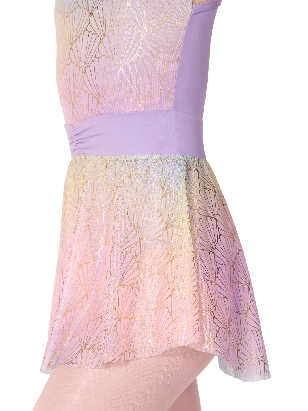 Capezio Sea Star F12585C Ballettrock Pink Mesh Kinder