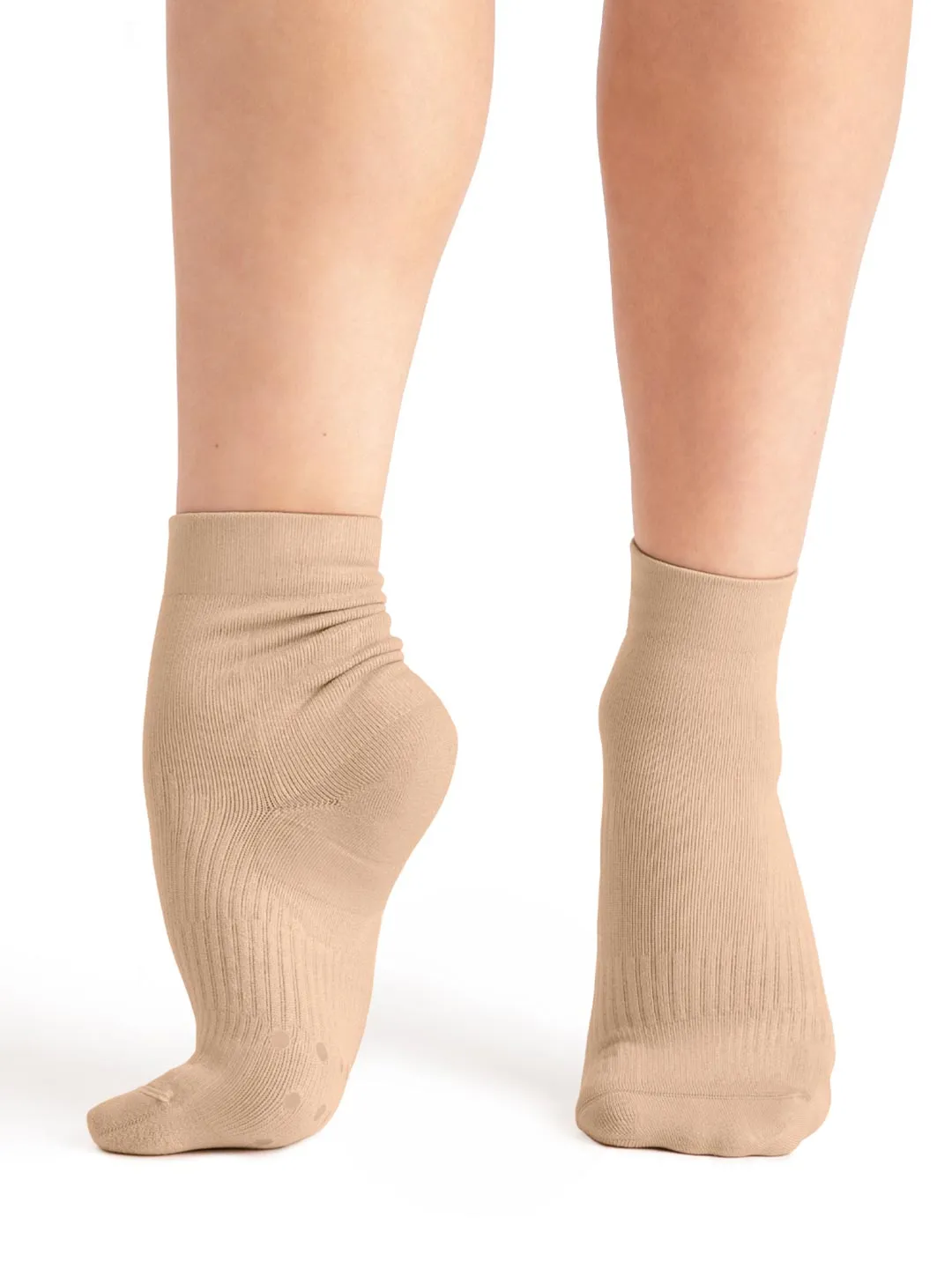 Capezio Lifeknit Sox II Tanzsocken Skintone Kompression