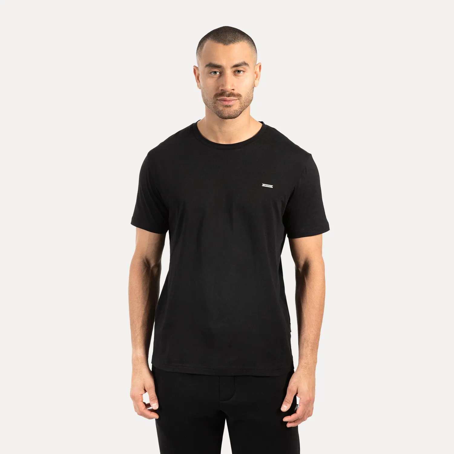 Smilodox Lunara Ilyas T-Shirt Schwarz Baumwolle