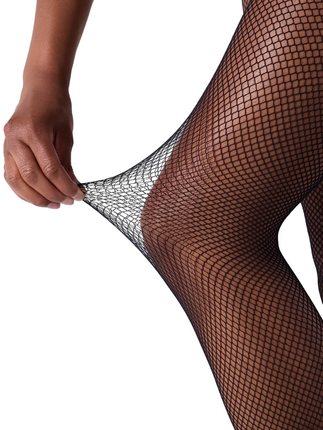 Capezio Classics 3408C Netzstrumpfhose Schwarz Kinder mit Naht