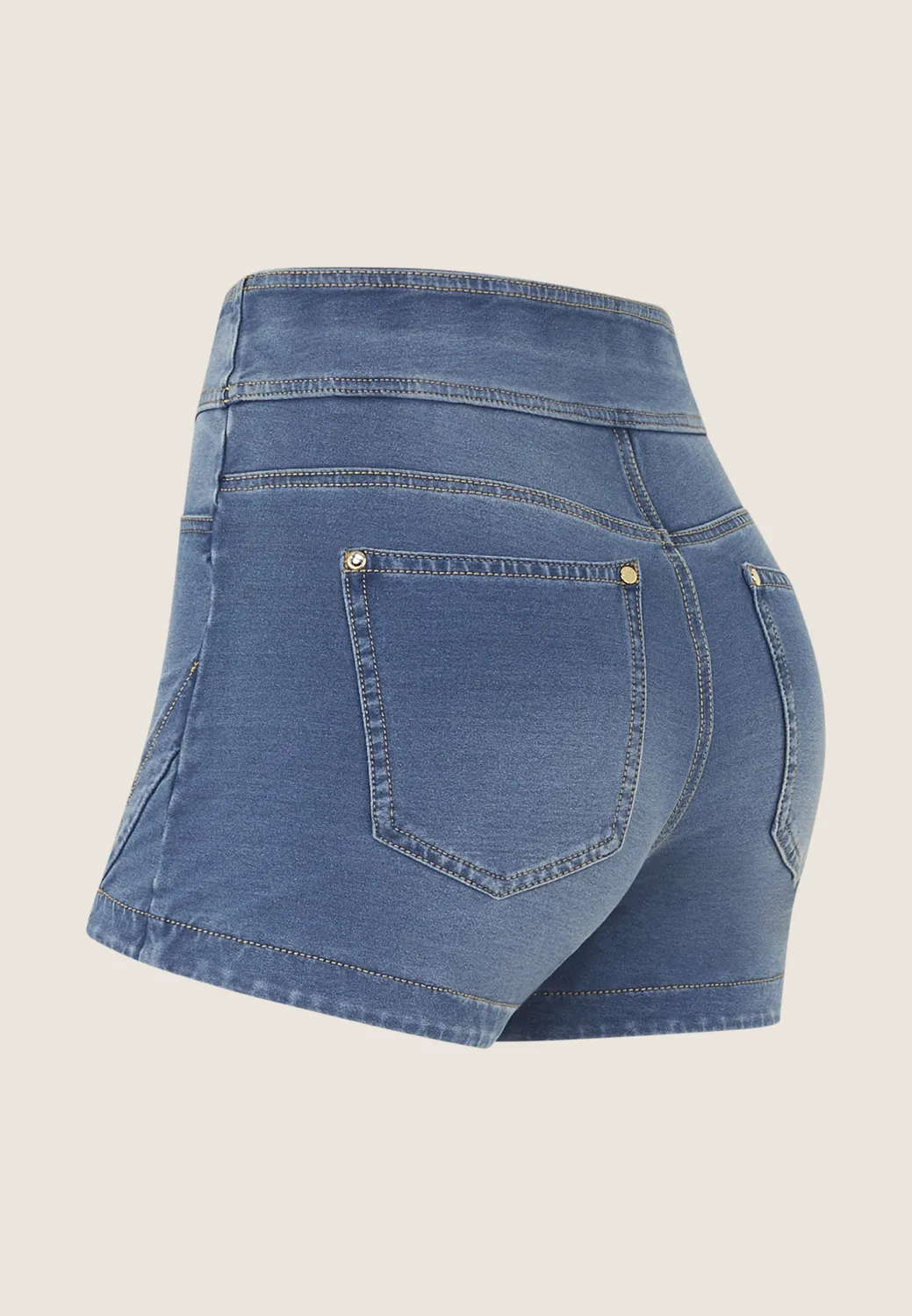 Freddy N.O.W. Jeggings High Waist short indigo Denim