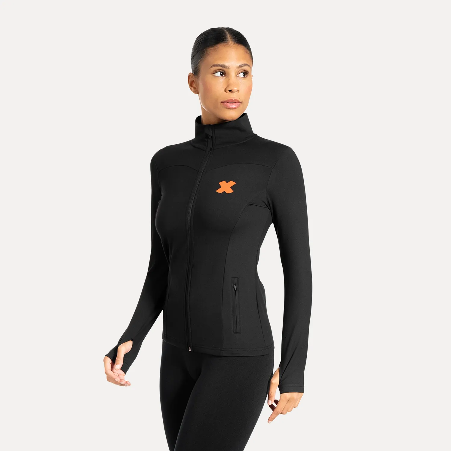 Smilodox Sorea Sommer Pro Damen Jacke Schwarz Slim Fit