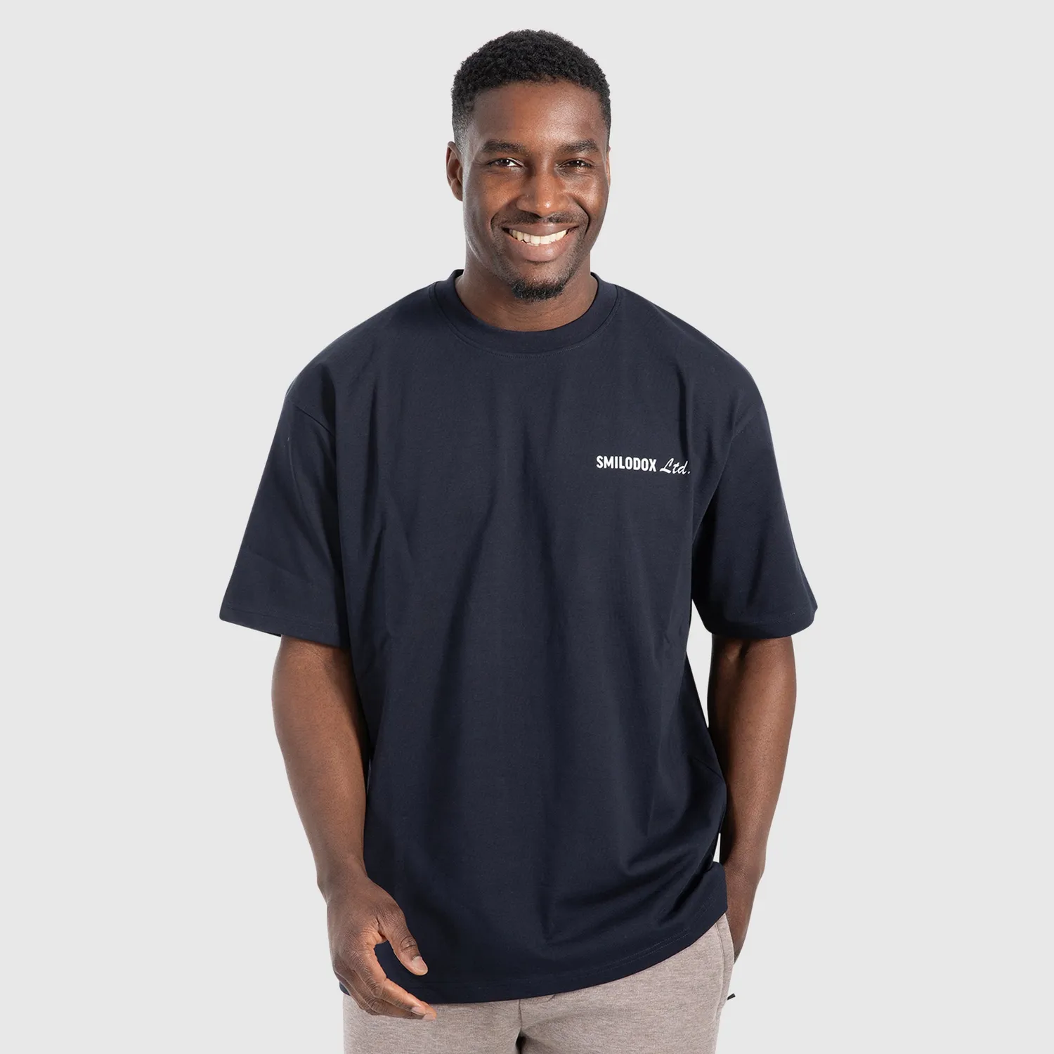 Smilodox Carnos Liquid Brail T-Shirt Schwarz Oversize