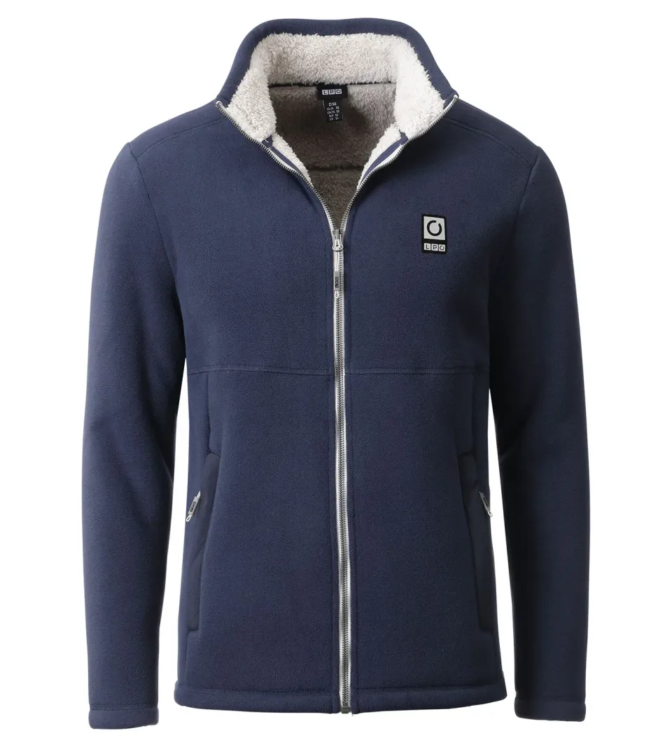 LPO Reece Fleecejacke Herren dunkelblau isolierend