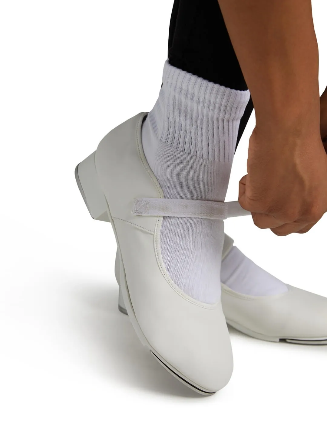 Capezio Terra Tap-Schuhe Schwarz Klettverschluss