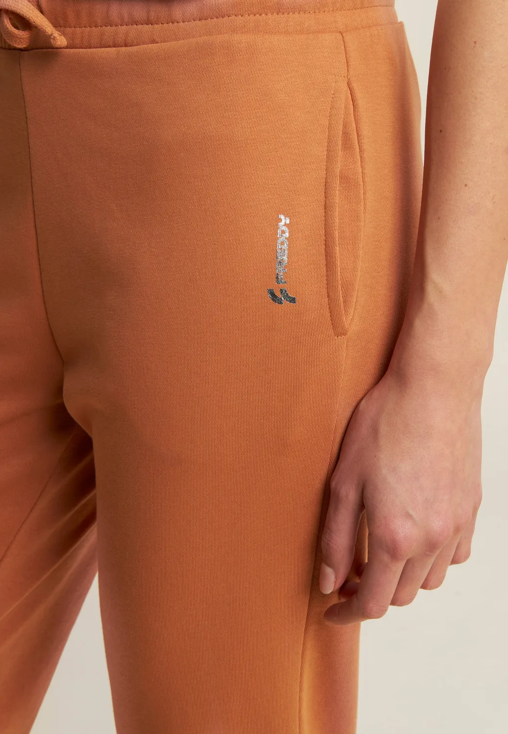 Freddy Jogger French Terry Sandstone Regular Taschenlogo