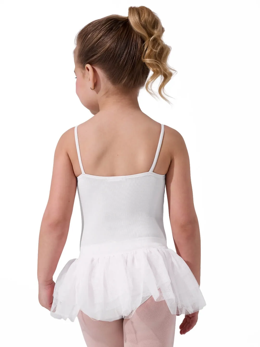 Capezio 11307C Ruffle Yoke Tutukleid Ballett Rosa