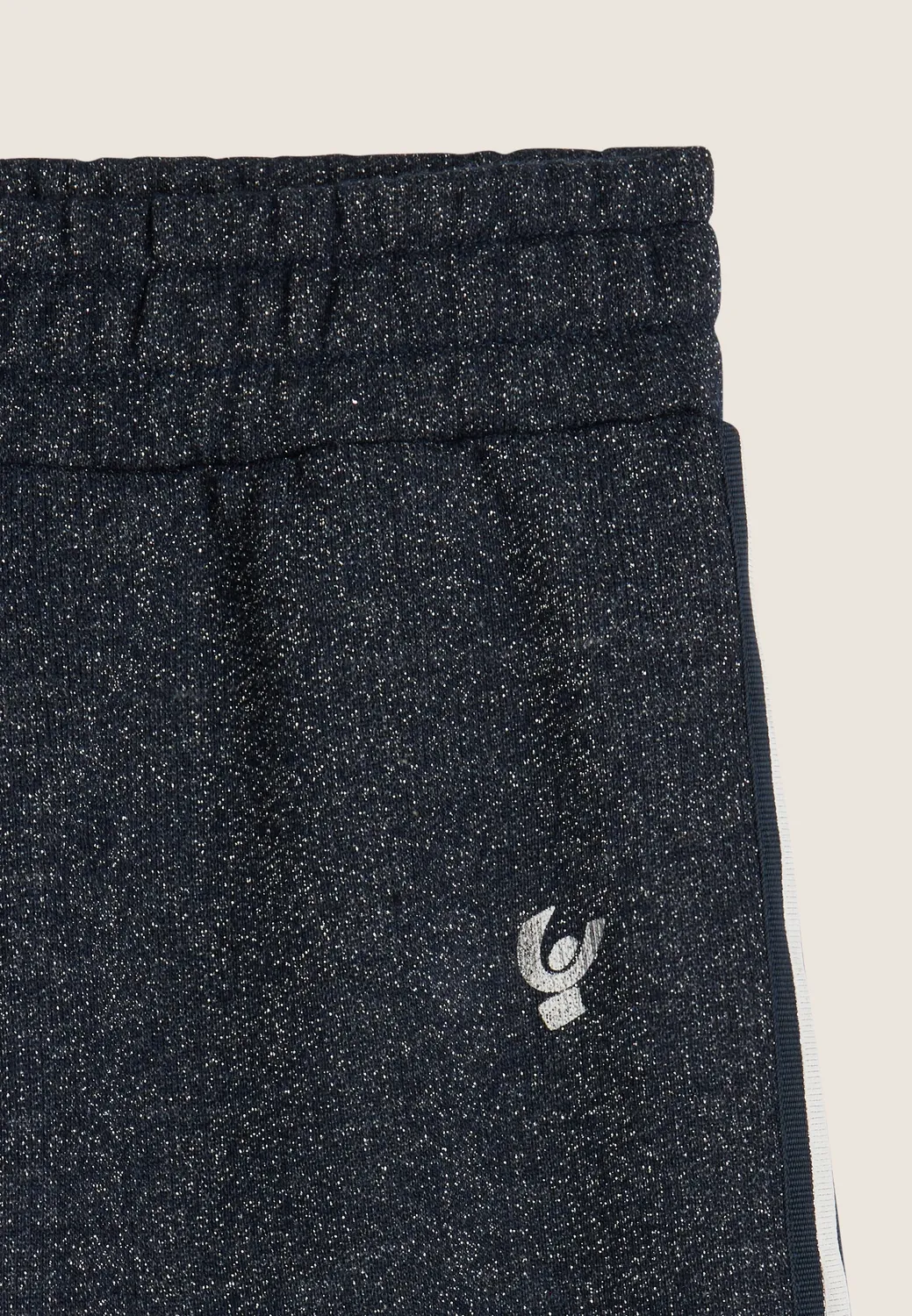 Freddy Kinderhose Mädchen Blau Glitzer Gerade