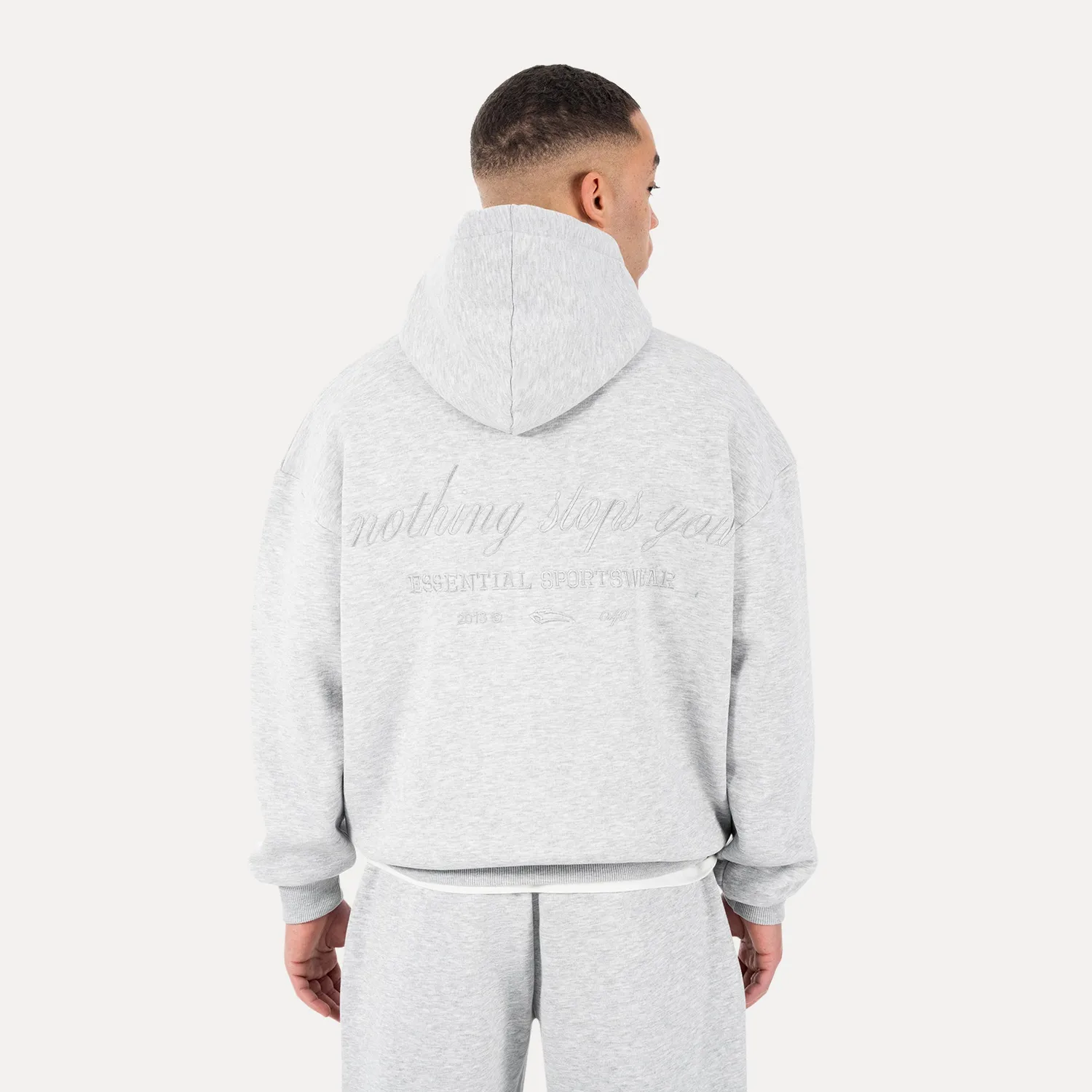 Smilodox Sorea Kaleo Hoodie Herren Stickerei