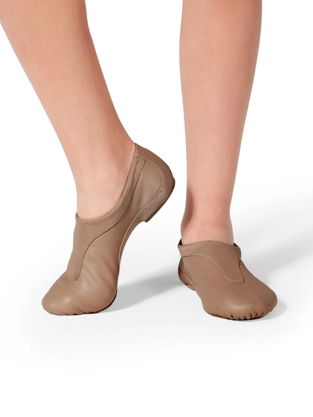 Capezio Vibe VIB100C Jazzschuhe Schwarz Kinder Leder