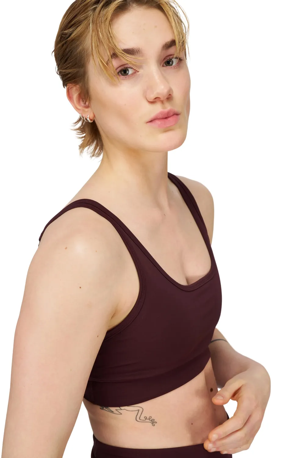 UNNA Good Place Bra Sport-BH Merlot Medium Support