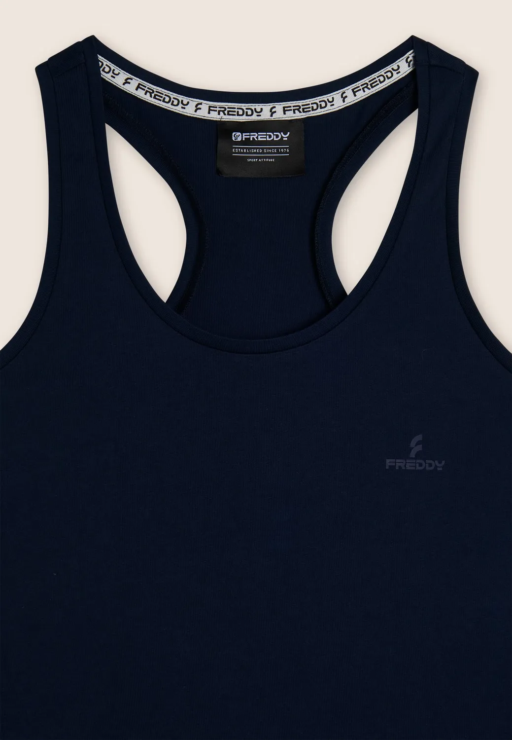 Freddy Baumwoll Sport-Set Top+Shorts Schwarz leicht