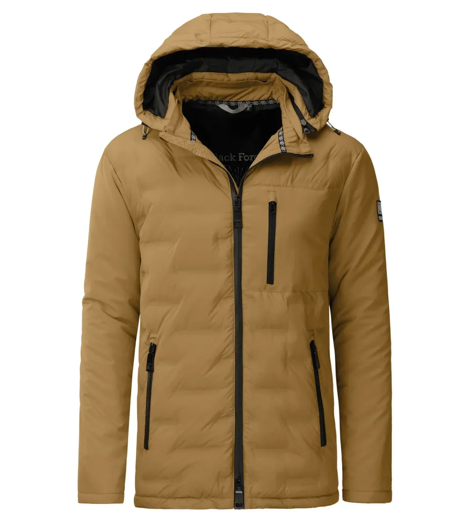 LPO Justin Winterjacke hellbraun isolierend