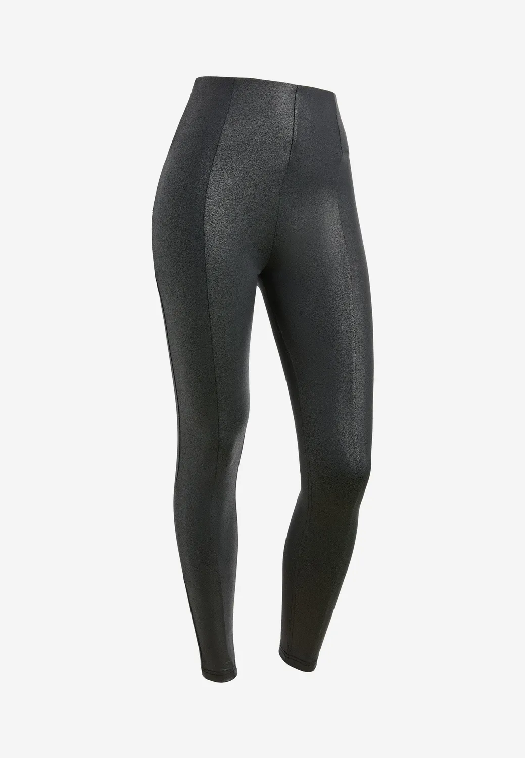 Freddy WR.UP Push-up Hose Kunstleder Schwarz High Waist