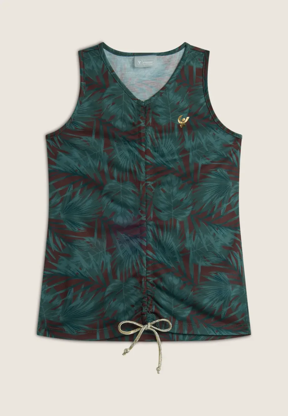 Freddy Tropical Top Mädchen multicolor gerafft